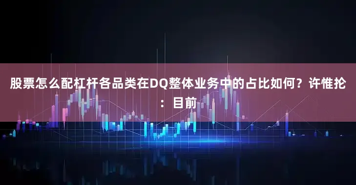 股票怎么配杠杆各品类在DQ整体业务中的占比如何？　　许惟抡：目前