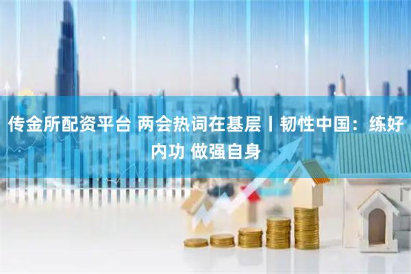 传金所配资平台 两会热词在基层丨韧性中国：练好内功 做强自身