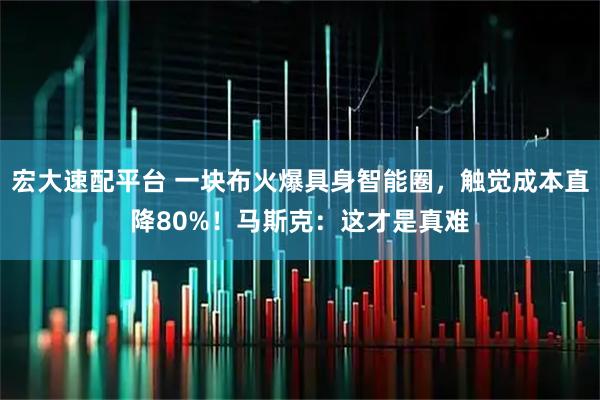 宏大速配平台 一块布火爆具身智能圈，触觉成本直降80%！马斯克：这才是真难